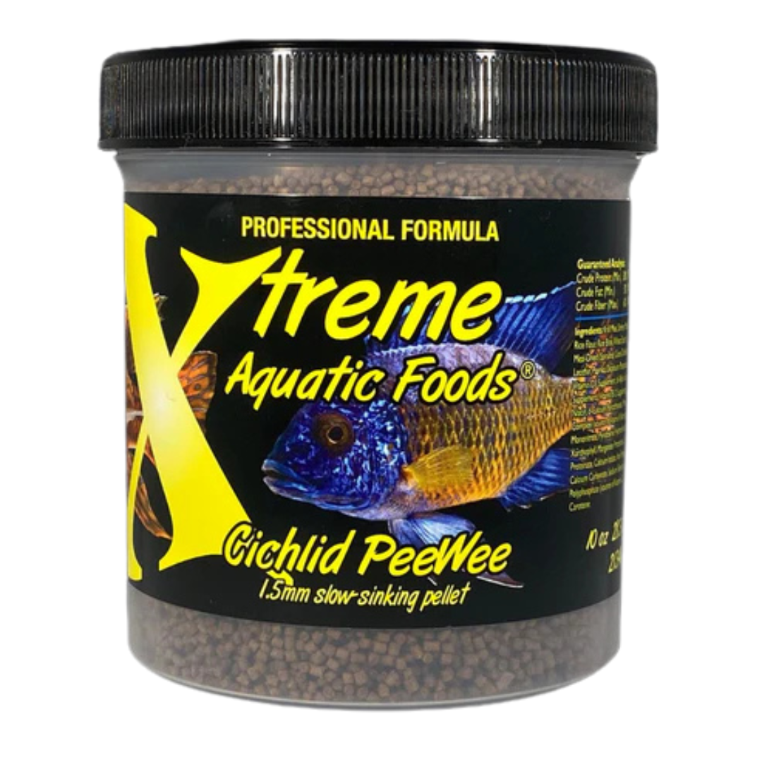 Xtreme Cichlid PeeWee ™ 1.5mm Slow-Sinking Pellets – Free Shipping