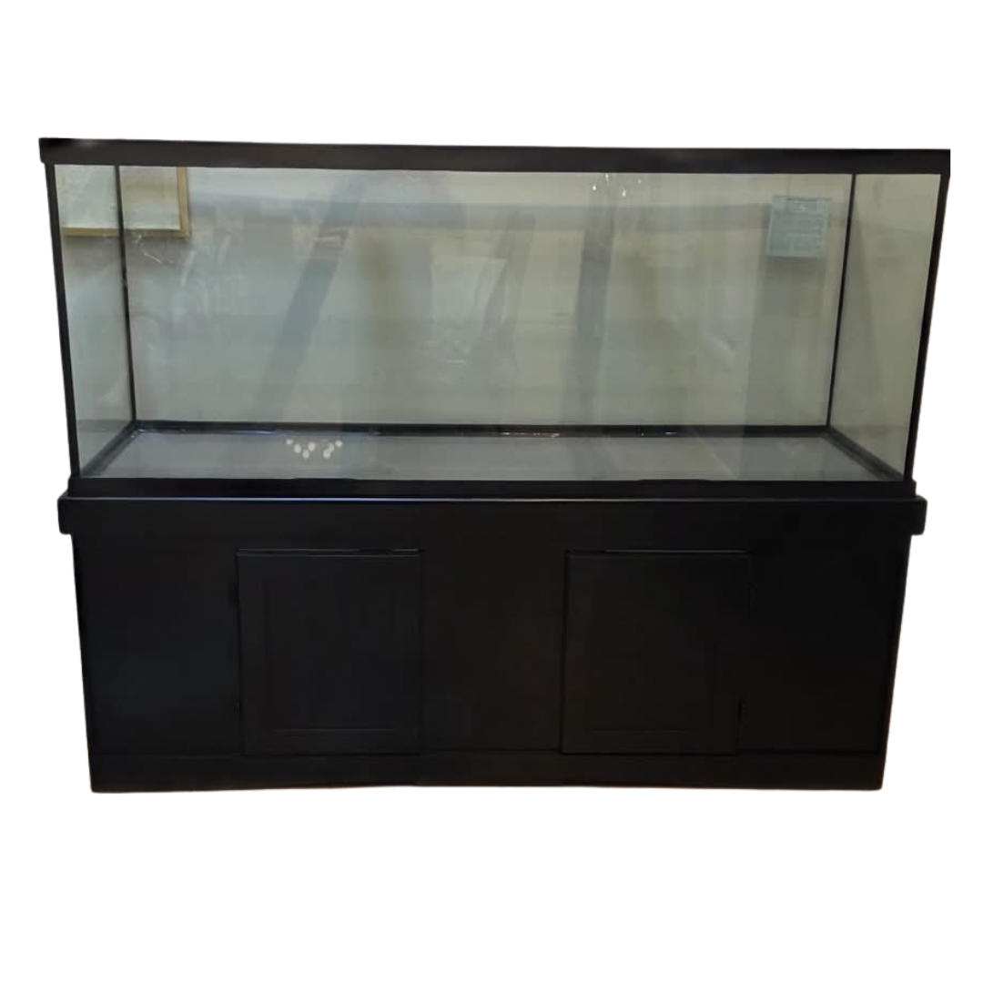 210 Gallon Aquarium Setup – Complete (Tank, Stand and Aquarium Glass Lid) -  (Pick up or Local Delivery)